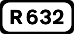 R632 road shield}}