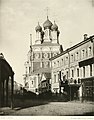Церковь Николы Большой Крест. Вид от Ильинских ворот