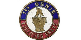 Régimentaire du 1er Insigne Régiment du Génie, brave.jpg Toujours