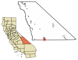 Inyo County California Incorporated and Unincorporated areas Trona Highlighted 0680515.svg