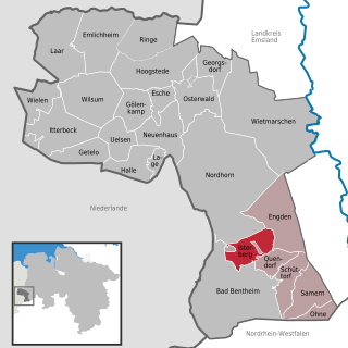 <span class="mw-page-title-main">Isterberg</span> Municipality in Lower Saxony, Germany