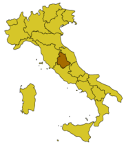 mappa Umbria rispetto allo Stato