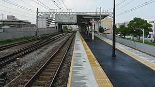 <span class="mw-page-title-main">Sumakaihinkōen Station</span> Railway station in Kobe, Japan