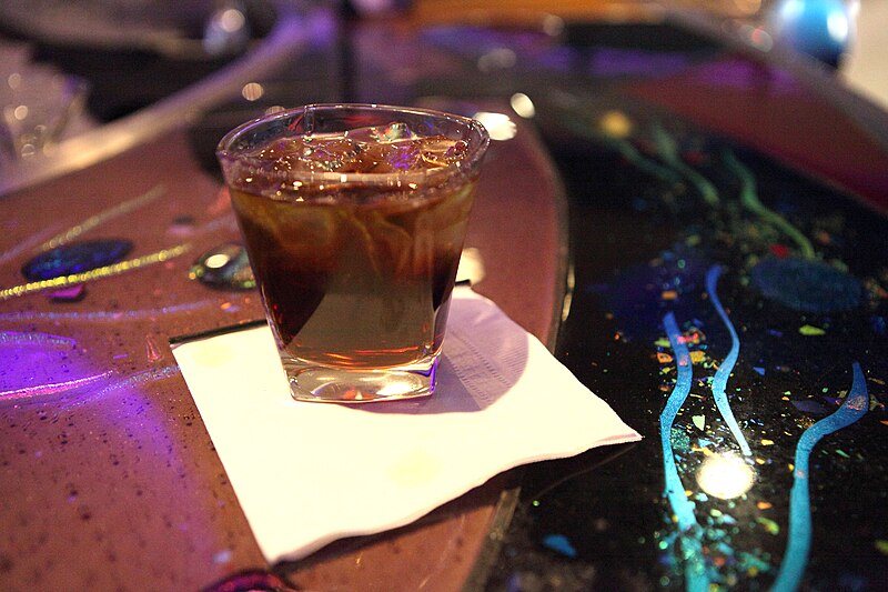 File:Jack & Coke at Encounter Restaurant & Bar at Los Angeles International Airport (11300470245).jpg