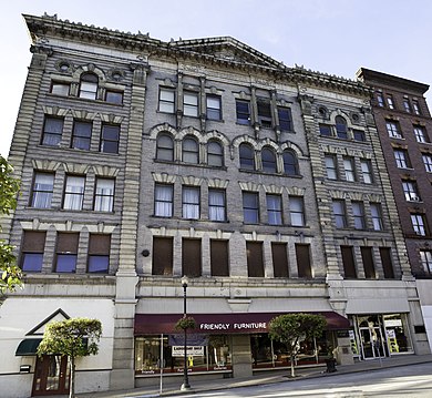 Jacobs-Hutchinson Block, Fairmont, 1902. Jacobs-Hutchinson Block.jpg