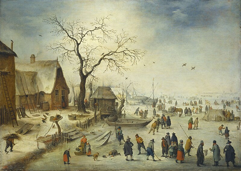 File:Jan Brueghel the Younger - Dorpsbewoners op het ijs.jpg