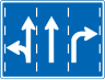 Japanese Road sign (Follow Directions A).svg