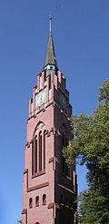Turm der evangelischen Stadtkirche zu Jever