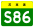 Jiangsu Expwy S86 sign no name.svg