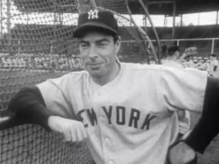 Joe DiMaggio American baseball player