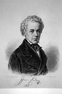 Johann Nepomuk Ender Franz Xaver Stöber rézkarca