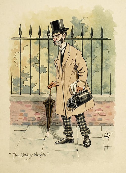 A Reader of The Daily News by Joseph Clayton Clark, c. 1900