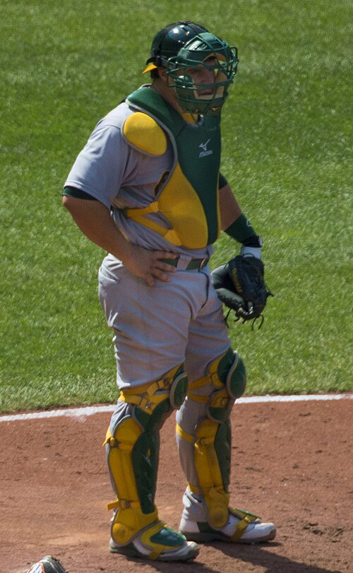 Phegley with the Oakland Athletics