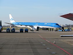 Самалёт 2-га пакаленьня «Каралеўскай авіякампаніі» (2021 год, Амстэрдам)