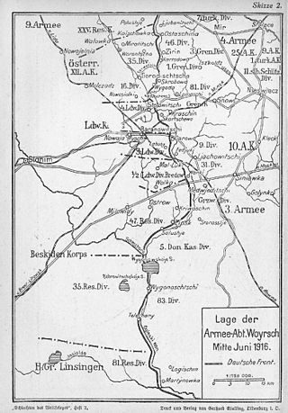 <span class="mw-page-title-main">Baranovichi offensive</span> Battle in World War I