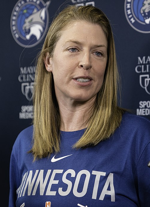 Smith speaking at a press conference in 2019