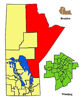 Karte des Wahlkreises