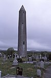 Round tower at Kilmacduagh