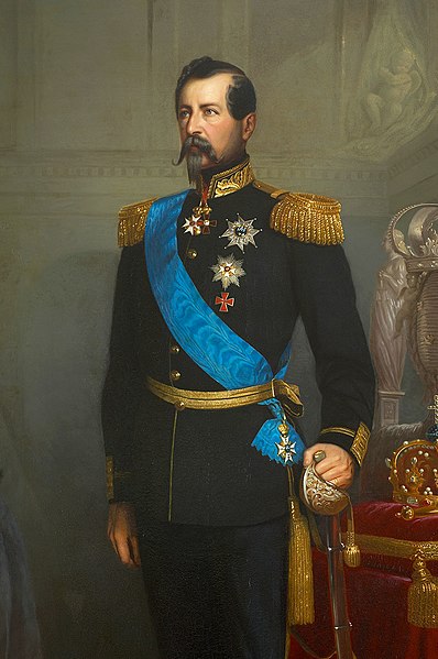 Portrait by Arvid Julius Gottfried Virgin, 1858