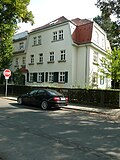 Apartment building in open development