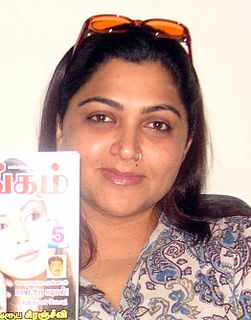 Khushbu Sundar Indian actress