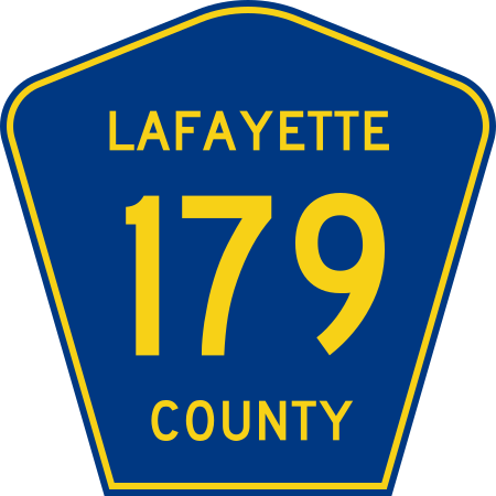 File:Lafayette County Route 179 MS.svg