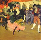 Marcelle Lender dancing the Bolero in Chilpéric (1895)