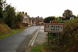 Skyline of Le Mesnil-Amey