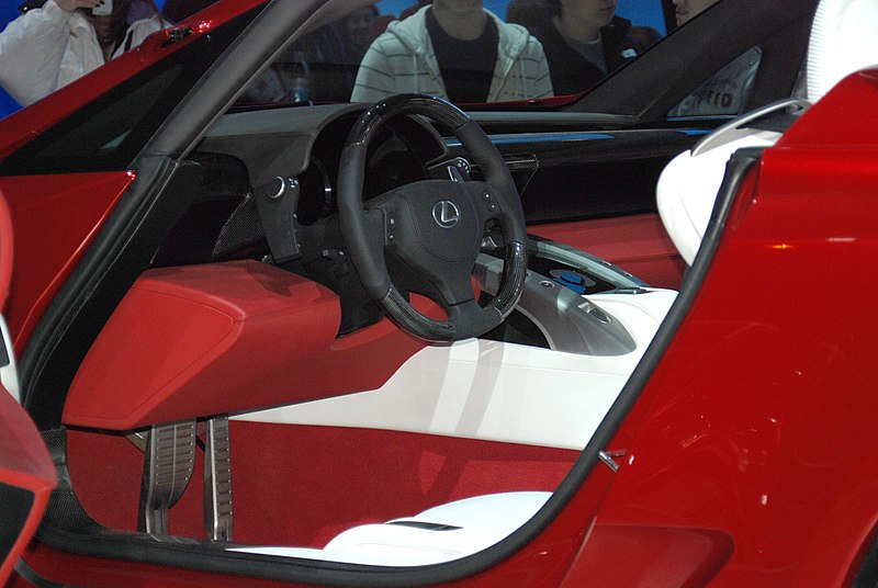 File:Lexus LF-A Roadster cockpit view.jpg
