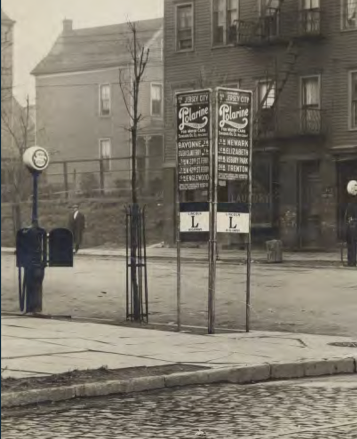 File:Lincoln Highway sign Jersey City 1918.tiff