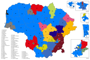 Elecciones parlamentarias de Lituania de 1996