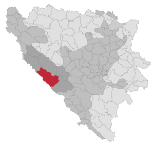 Livno sulla mappa