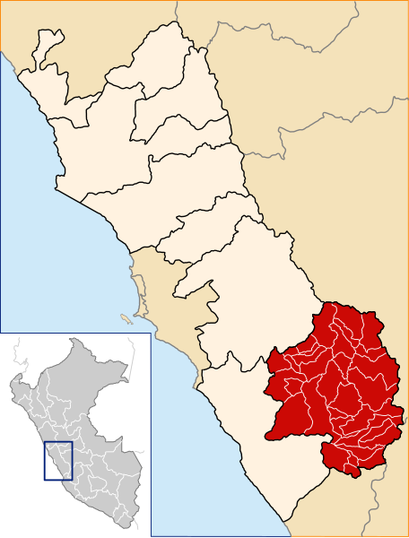 File:Location of the province Yauyos in Lima.svg