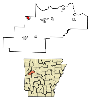 <span class="mw-page-title-main">Ratcliff, Arkansas</span> City in Arkansas, United States