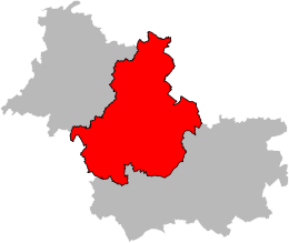 Arrondissement of Blois - Beliggenhet