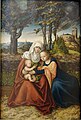 „Šv. Marija ir Kūdikis su Šv. Ona“, apie 1516 m., Senoji pinakoteka, Miunchenas