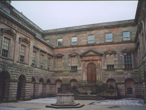 Courtyard and main entrance