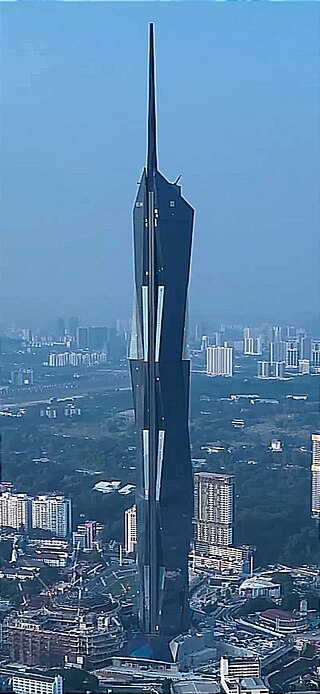 <span class="mw-page-title-main">Merdeka 118</span> Megatall skyscraper in Kuala Lumpur, Malaysia