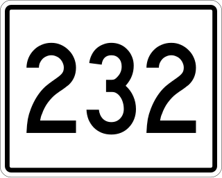 <span class="mw-page-title-main">Maine State Route 232</span> Highway in Maine