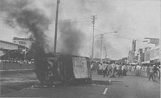 <span class="mw-page-title-main">Malari incident</span> January 1974 riots in Jakarta, Indonesia