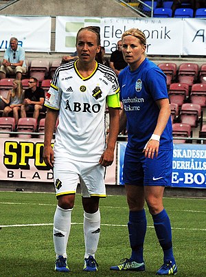 Annica Svensson: Futbolista sueca