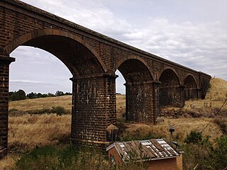 <span class="mw-page-title-main">Malmsbury Viaduct</span> Bridge in Victoria, Australia