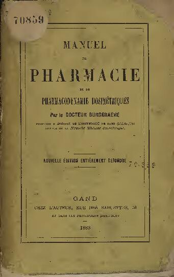 File:Manuel de pharmacie et de pharmacodynamie dosimétrique (IA BIUSante 70859).pdf