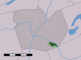 Locatie van Zwammerdam