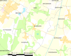 Poziția localității Herbsheim
