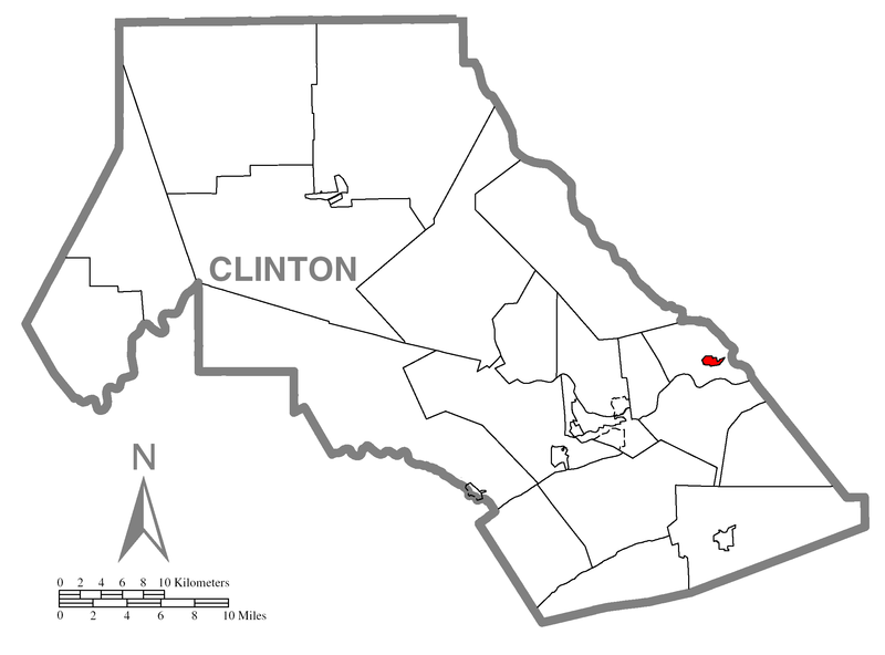 File:Map of Avis, Clinton County, Pennsylvania Highlighted.png