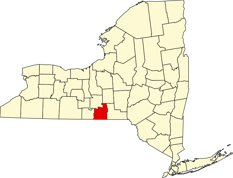 File:Map of New York highlighting Tioga County.svg