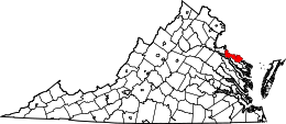 Contea di Westmoreland – Mappa