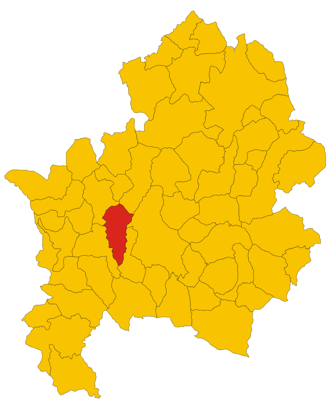 Localizarea Fornelli în Provincia Isernia
