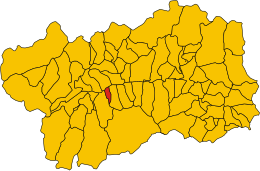 Jovençan – Mappa